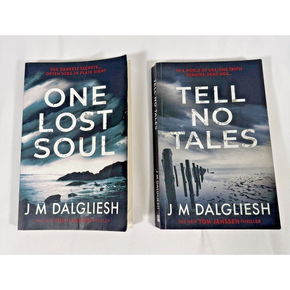 J.M. Dalgliesh Hidden Norfolk Books 1 & 4 Paperback One Lost Soul Tell No Tales